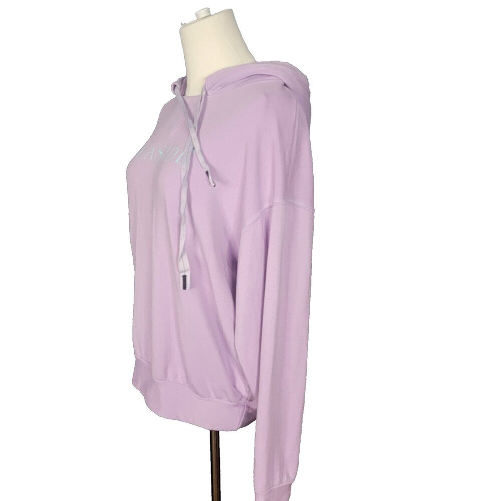 Stateside Sweatshirt Med Lavender SEASIDE Hoodie Women’s USA Soft Fleece - Picture 3 of 16